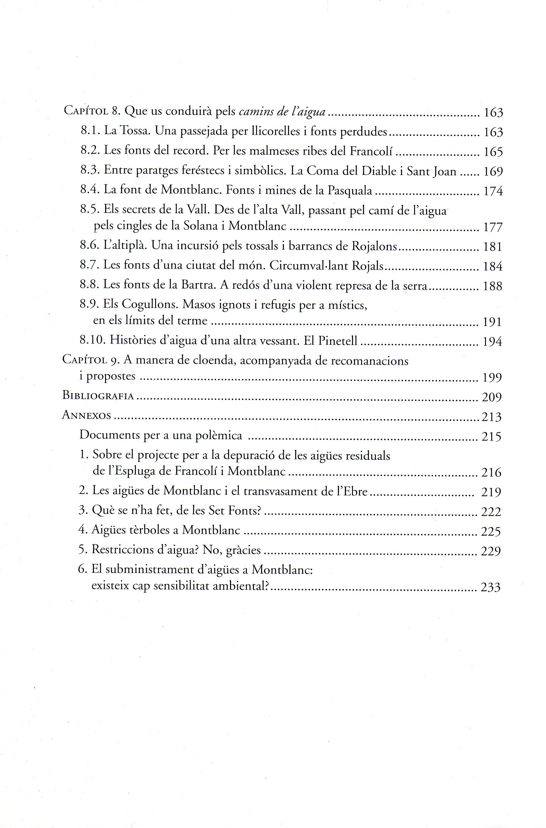 camins de l'aigua, Els : Fonts naturals i aigües al terme de Montblanc - Miniatura 3